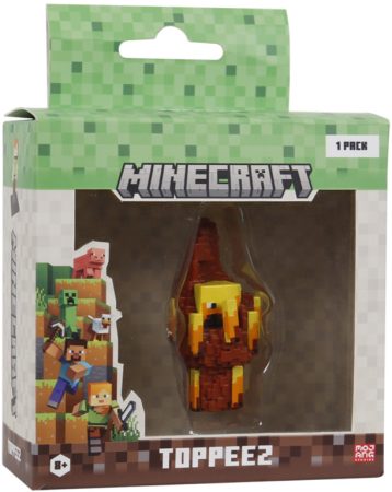 Toppeez Minecraft 3D Figure Blaze 1 Pack