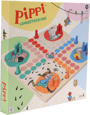 Pippi Långstrump Fia med knuff