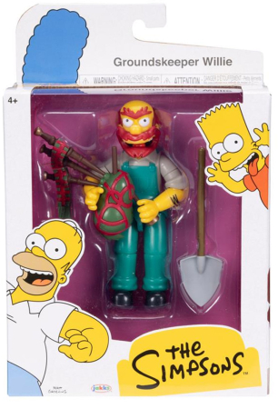 Jakks The Simpsons Groundskeeper Willie Figure 9.5cm