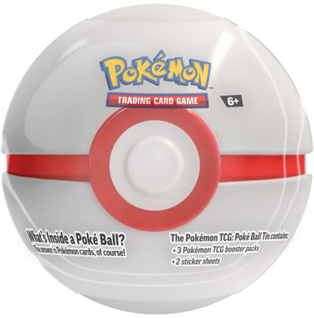 Pokemon TCG Poke Ball Tin Fall 2024 Premier Ball Version