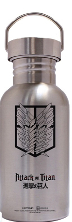 Attack On Titan Scout Badge Canteen Steel Bottle