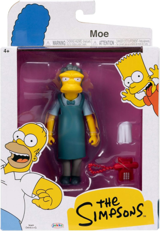 Jakks The Simpsons Moe with Telephone Figure 11cm