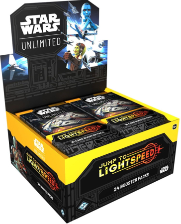 Star Wars Unlimited Jump to Lightspeed Booster Display