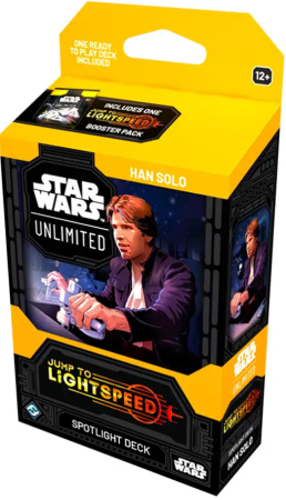 Star Wars Unlimited Jump to Lightspeed Spotlight Deck - Han Solo