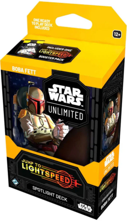Star Wars Unlimited Jump to Lightspeed Spotlight Deck - Boba Fett