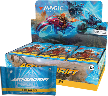 Magic Aetherdrift Play Booster Display (inkl. Box Topper)