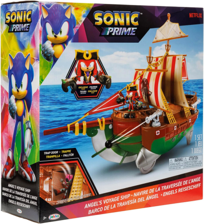 Jakks Sonic Prime Angels Voyage Pirate Ship