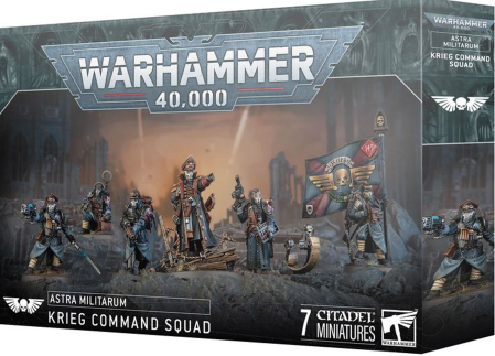 Warhammer 40K Astra Militarum - Krieg Command Squad