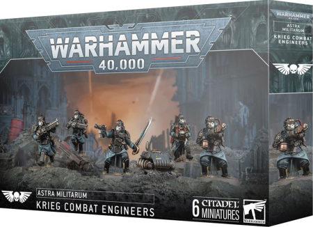 Warhammer 40K Astra Militarum - Krieg Combat Engineers