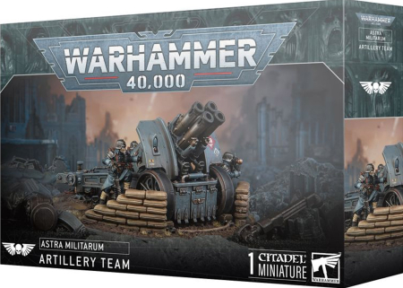 Warhammer 40K Astra Militarum - Artillery Team