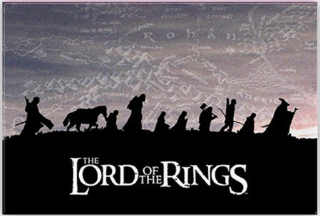 Lord of the Rings Fellowship of the Ring Standard Magnet