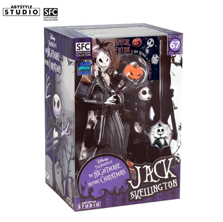 Nightmare Before Xmas Figurine - Jack Scary Smiling face