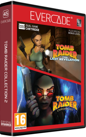 Evercade Multi Game Giga Cartridge 45 - Tomb Raider Collection 2