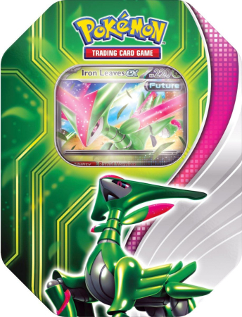 Pokemon TCG Paradox Clash Tin - Iron Leaves ex