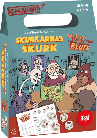 Skurkarnas Skurk Yatzy Med Bluff