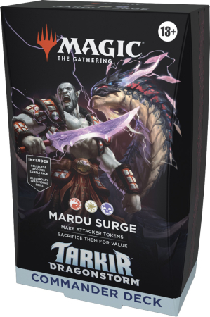 Magic Tarkir Dragonstorm Commander Deck Mardu Surge