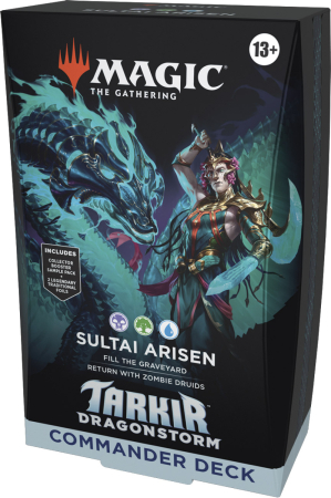 Magic Tarkir Dragonstorm Commander Deck Sultai Arisen