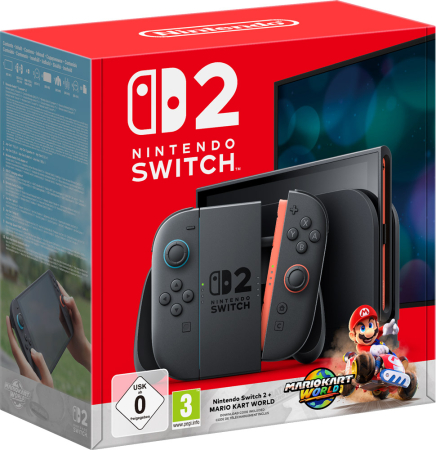 Nintendo Switch 2 Mario Kart World Bundle (inkl. Mario Kart World Download-kod)