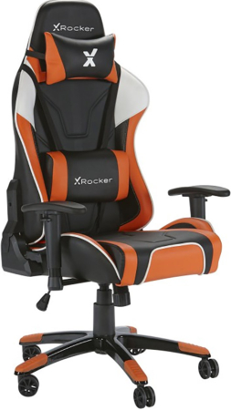 X Rocker Agility Sport Esport Gaming Chair Orange