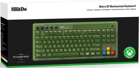 8BitDo Retro Mechanical Keyboard - Xbox Edition