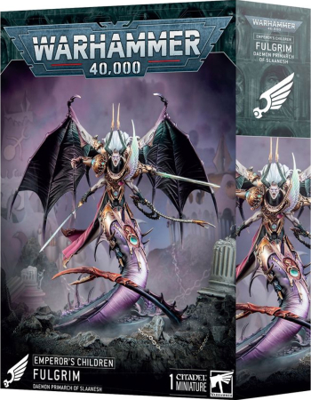 Warhammer 40K Emperors Children - Fulgrim Daemon Primarch of Slaanesh