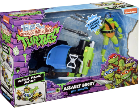 Tales of the Teenage Mutant Ninja Turtles Assault Buggy With Leonardo