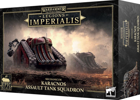 Warhammer Legions Imperialis Mechanicum - Karacnos Assault Tank Squadron