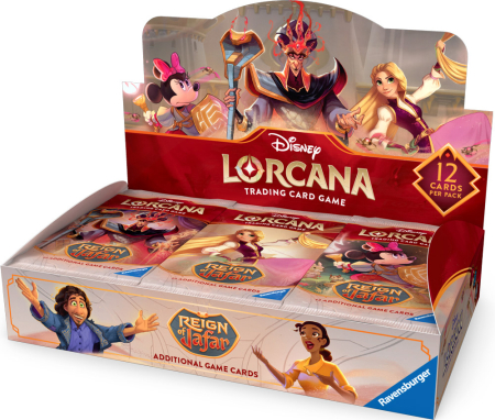 Disney Lorcana TCG Reign of Jafar Booster Display