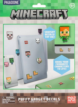 Minecraft Puffy Gadget Decals