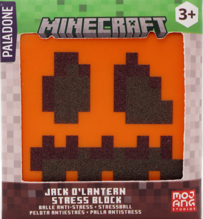 Minecraft Jack O'Lantern Stress Block