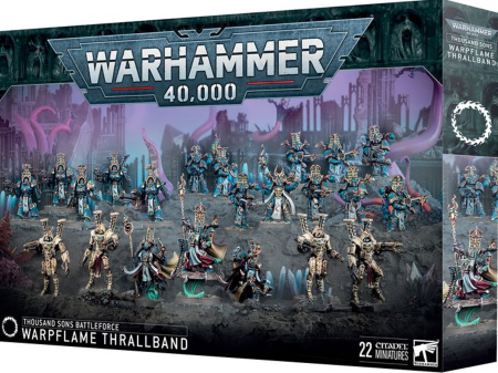 Warhammer 40K Thousand Sons Battleforce - Warpflame Thrallband