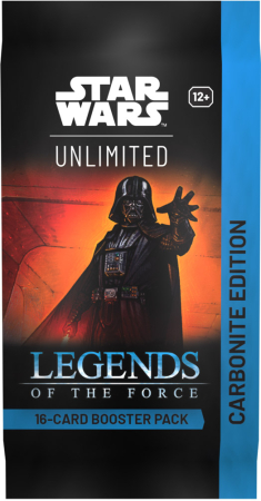 Star Wars Unlimited Legends of the Force Carbonite Edition Booster Pack