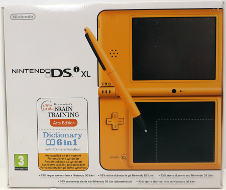 Nintendo DSi XL Yellow (Nytt & Bergsala)