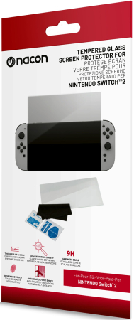 Nacon Tempered Glass Protector For Nintendo Switch 2