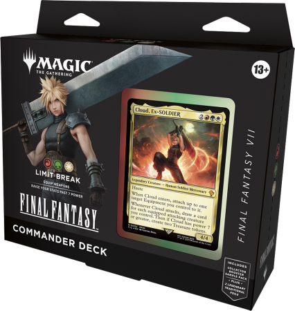 Magic Final Fantasy Commander Deck Limit Break