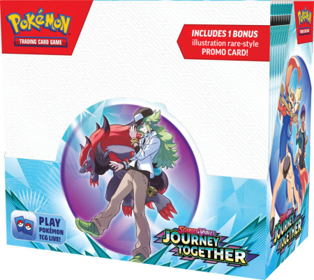 Pokemon TCG Scarlet & Violet Journey Together Enhanced Booster Display
