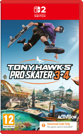 Tony Hawks Pro Skater 3 + 4 (Endast Download Kod, I Kartongen)