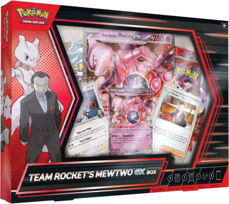 Pokemon TCG - Team Rockets Mewtwo ex Box