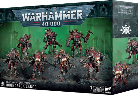 Warhammer 40K Chaos Knights - Battleforce Houndpack Lance