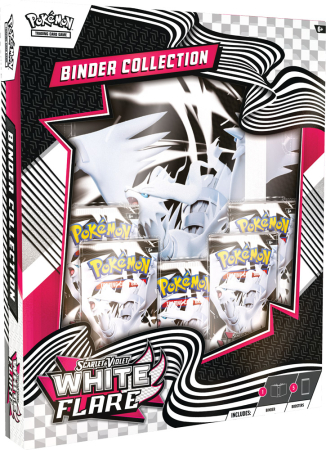 Pokemon TCG Scarlet & Violet White Flare Binder Collection