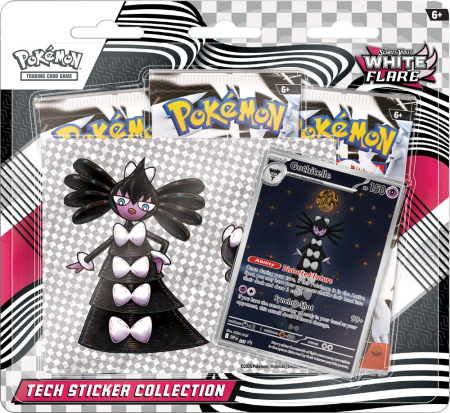 Pokemon TCG Scarlet & Violet White Flare Tech Sticker Collection