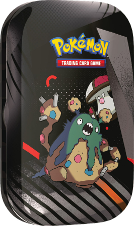Pokemon TCG Scarlet & Violet Black Bolt & White Flare Mini Tin (Garbodor & Amoonguss)