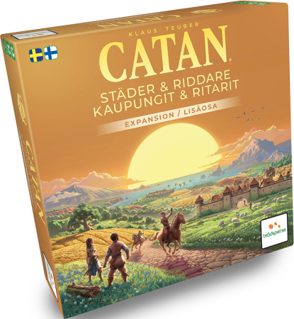 Catan Städer & Riddare Expansion (Svensk/Finsk Version)