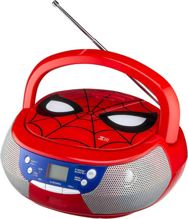 eKids Marvel Spider-Man CD Boombox