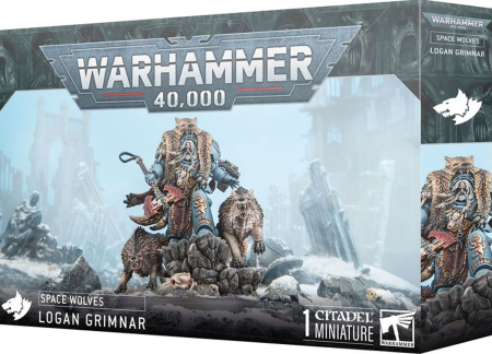 Warhammer 40K Space Wolves - Logan Grimnar