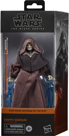 Star Wars The Black Series Revenge of the Sith Darth Sidious Figure