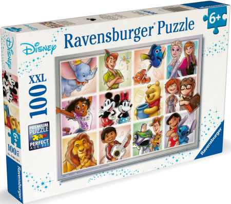 Ravensburger Disney Sketch Characters Puzzle XXL (100 bitar)