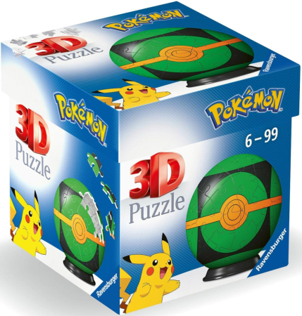 Ravensburger Pokemon Pokeball Puzzle-Ball Dusk Ball (55 Bitar)