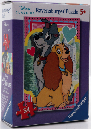 Ravensburger Disney Animals Lady & Lufsen Puzzle (54 Bitar)