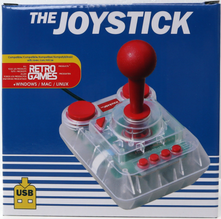 The C64 Full Size Joystick (Clear)